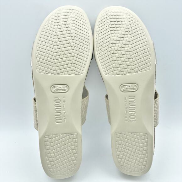 Munro Womens Pisces Casual Sandal US 10 N EU 40.5 Gold Leather Slingback NIB - Picture 11 of 12